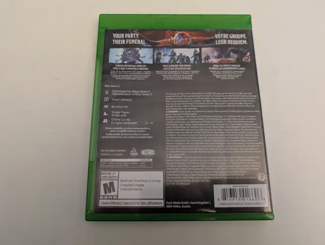 Dungeons & Dragons: Dark Alliance pour Xbox One | Xbox Series in Xbox Series X & S in Laval / North Shore - Image 5