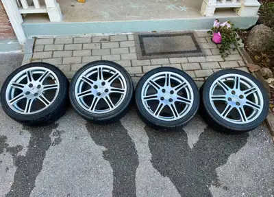 Selling these super rare Honda Civic HFP Wheels made by Enkei These are similar to the CSX type S Wh...