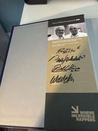 Toronto Maple Leafs-Official Centennial Publication-Signed!