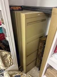  Four drawer filing cabinet 