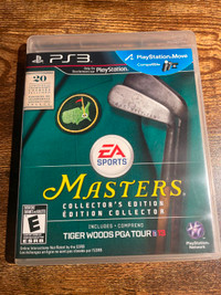 Tiger Woods PGA Tour 13 Masters Collector's Edition PS3