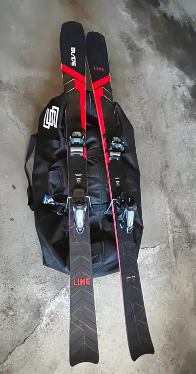 2023 Line Blade Skis 176 with Marker Griffin 13 bindings, View more