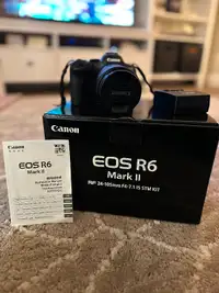 Canon EOS R6 Mark II (includes 3yr extended warranty $500 value)