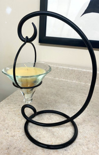 Candle and candle holder