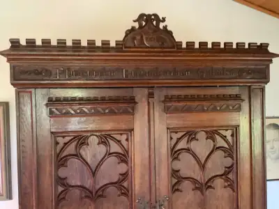 Cabinet massive wood antique, View more