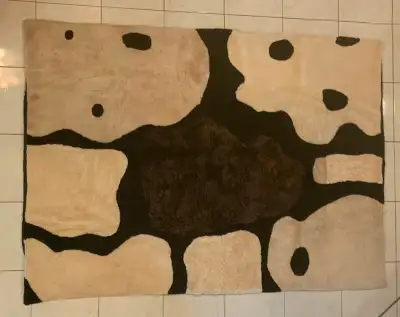 Sheepskin throw/area rug, View more