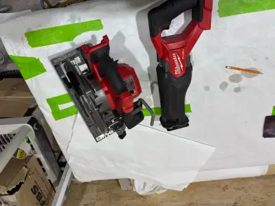 M18 Fuel brushless sawzall and circular saw. Barely used, like new. Great condition.