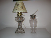 CONVERTIBLE  Antique Oil Lamp - REDUCED!