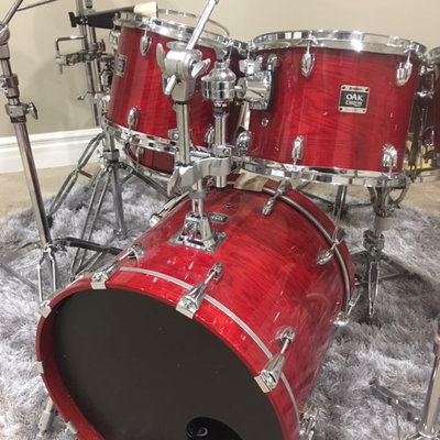 Yamaha Oak Custom Drumset, View more
