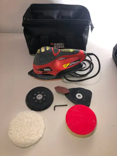 BLACK & DECKER SANDER/POLISHER, View more