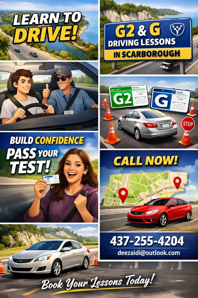 Driving instructor g2 or G lessons428821278276997120