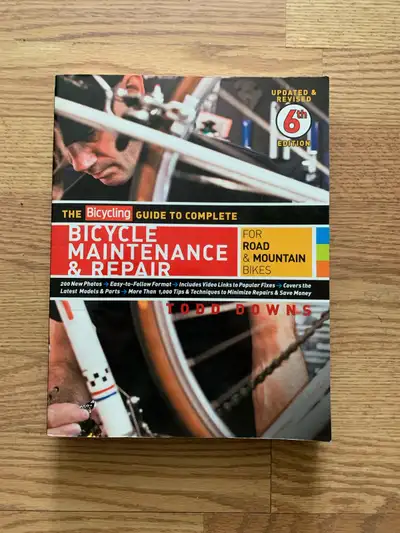 BICYCLE MAINTENANCE & REPAIR…, View more