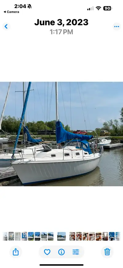 Just reduced! 1986 28’ Sirius Sailboat for sale. Wonderful boat in great shape. Includes main sail,...