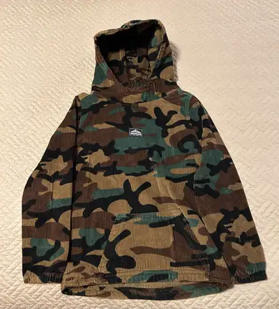 kids Medium West49 corduroy camouflage hoodie , View more