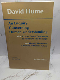 An Enquiry Concerning Human Understanding Book