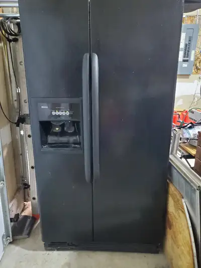 Used refrigerator. Works very well. Makes ice but dispenser is not functioning.