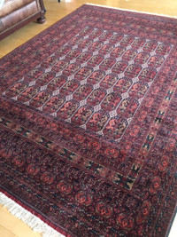 Luxurious and Authentic Persian/Afghan Area Rug