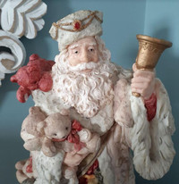 Vintage Santa Claus St. Nicholas & Me Figurine World Bazaar WBI