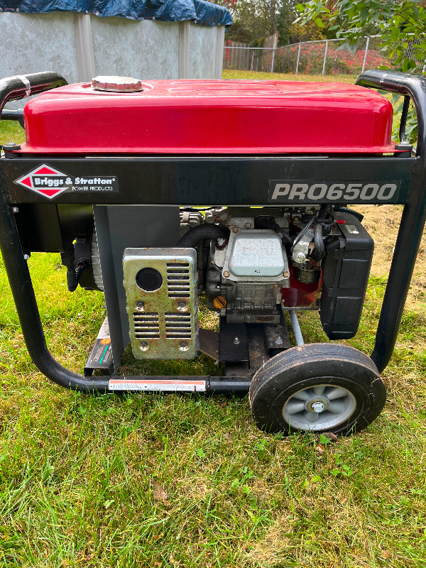 Briggs and Stratton generator PRO6500. in Garage Sales in Annapolis Valley - Image 3