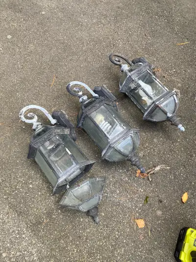 3 Outdoor Lights, View more