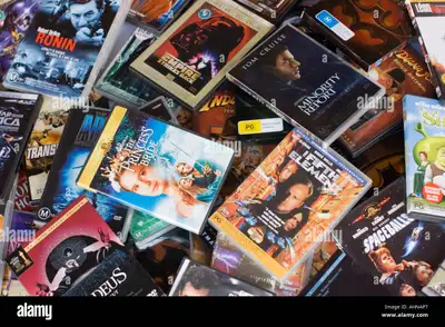 Movie DVDs and Music CDs, View more
