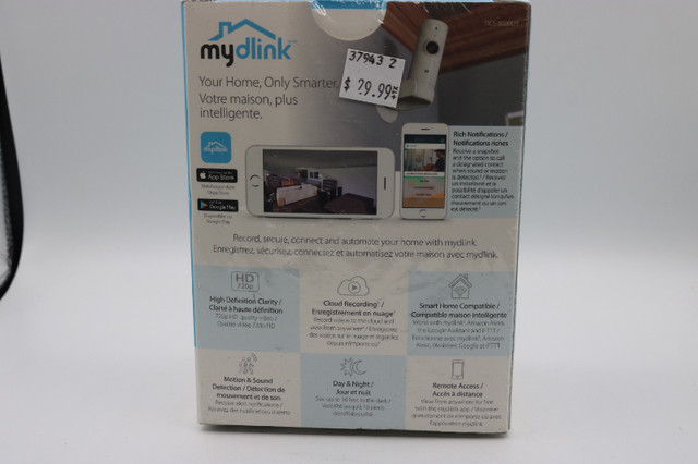mydlink Mini HD Wi-Fi Camera DCS-8000LH (#37943-2) in Cameras & Camcorders in City of Halifax - Image 3