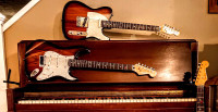 Fender Special Edition Koa Top Tele and Strat