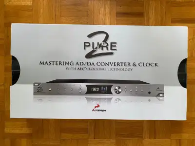 Antelope Pure2 Mastering AD/DA Converter & Clock, View more