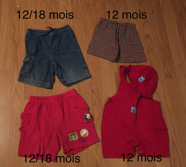 Linge garcon 12 mois dans Vêtements - 9 à 12 mois  à Saint-Hyacinthe