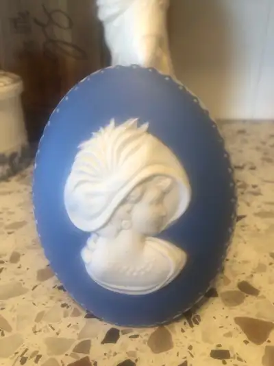 Jasperware Cameo Wall Pocket , View more