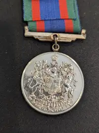 WWII Canadian Volunteer Silver Service Medal