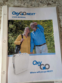OxyGo portable oxygen concentrator 