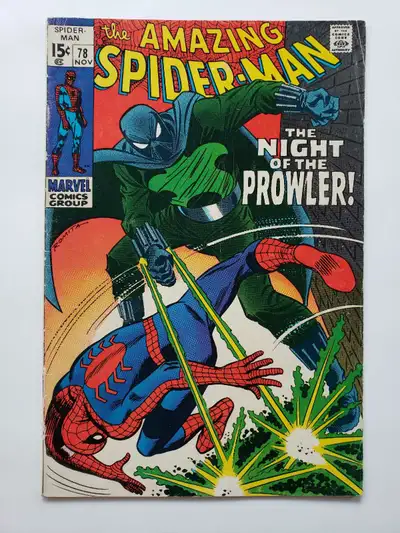 Amazing Spider-Man Vol 1 78 1st Prowler (1969) comic book, View more