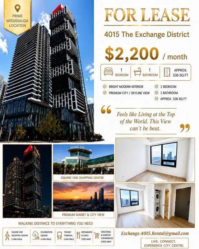 1 Bedroom Apartment Luxurious View