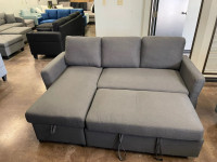 4 seater sectional Pull out storage sofa bed delux choice for re