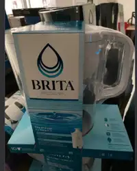 Brand new unopened BRITA water filter with 1 standard filt white