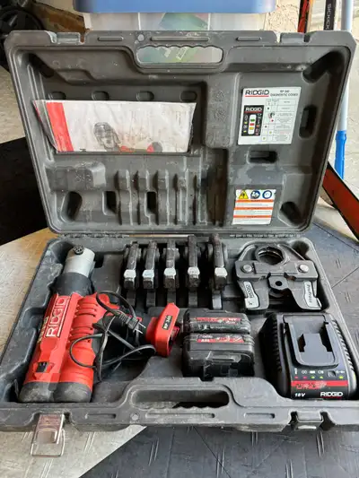 Ridgid RP340 ProPress tool., View more