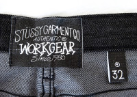 Straight-fit STUSSY black jeans - 32/32