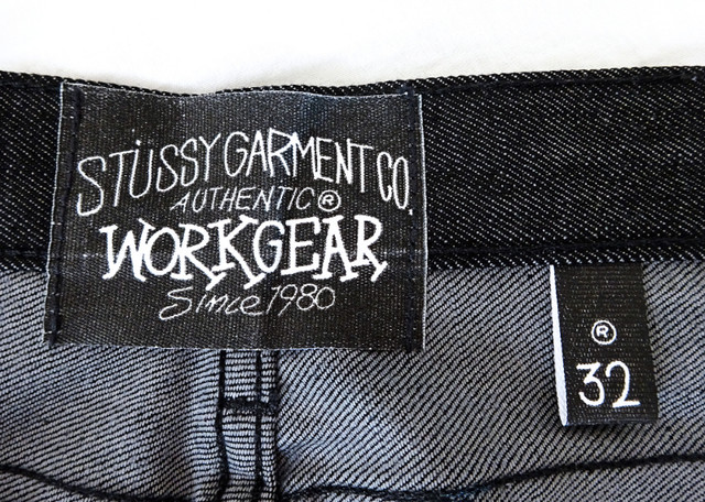 Straight-fit STUSSY black jeans - 32/32 in Men's in Markham / York Region