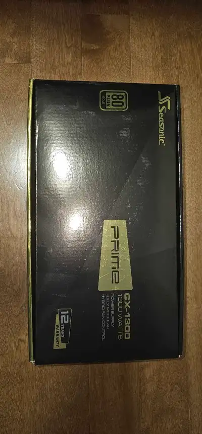 Seasonic Prime GX 1300W Fully Modular PSU + Cablemod wires, View more