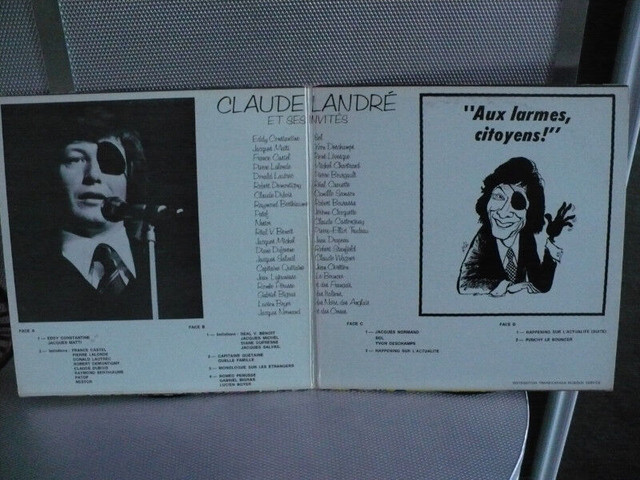 MON OEIL SUR LES ACTUALITÉS ( CLAUDE LANDRÉ VINYLE VINTAGE ) dans CD, DVD et Blu-ray  à Longueuil/Rive Sud - Image 4