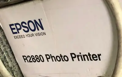 Epson R2880 printer. In working order. Feel free to make an reasonable offer. Still retails for over...