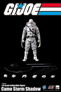 G.I. Joe Storm Shadow Snow Camo 1/6 PX Threezero Figure