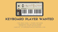 KEYBOARD PLAYER WANTED