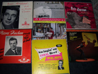 Lot de 7 disques vinyles 10'' (pouces)  de 1949 à 1962 - LP
