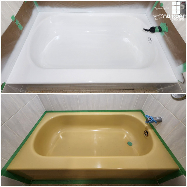 Bathtub Tiles Sink Reglazing Refinishing Resurfacing Repair in Renovations, General Contracting & Handyman in Kitchener / Waterloo - Image 3