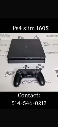 PlayStation à vendre avec une manette 