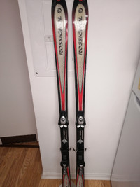 Rossignol Cut Pro 10.5 downhill skis with Salomon bindings
