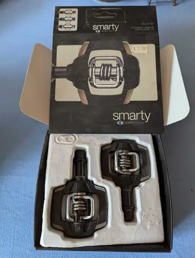 Bike pedals Smarty clip on pedals. And shoes., View more