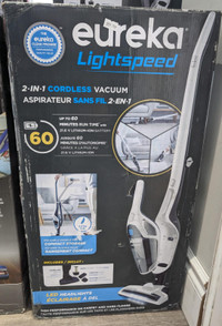 Eureka lightspeed 2-in-1 cordless vacuum (Refurbished with 90 da